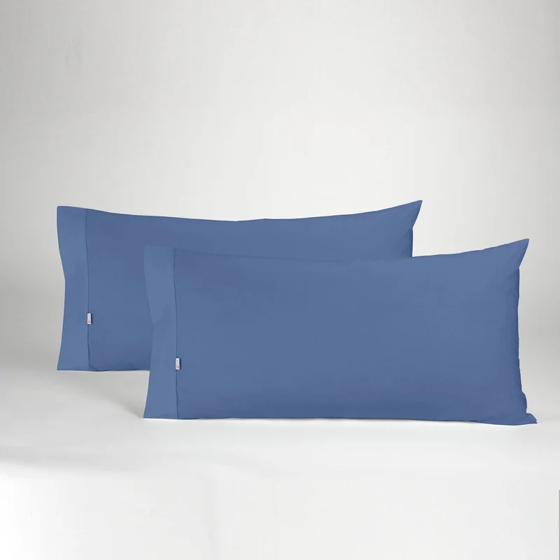 Funda de almohada azulón