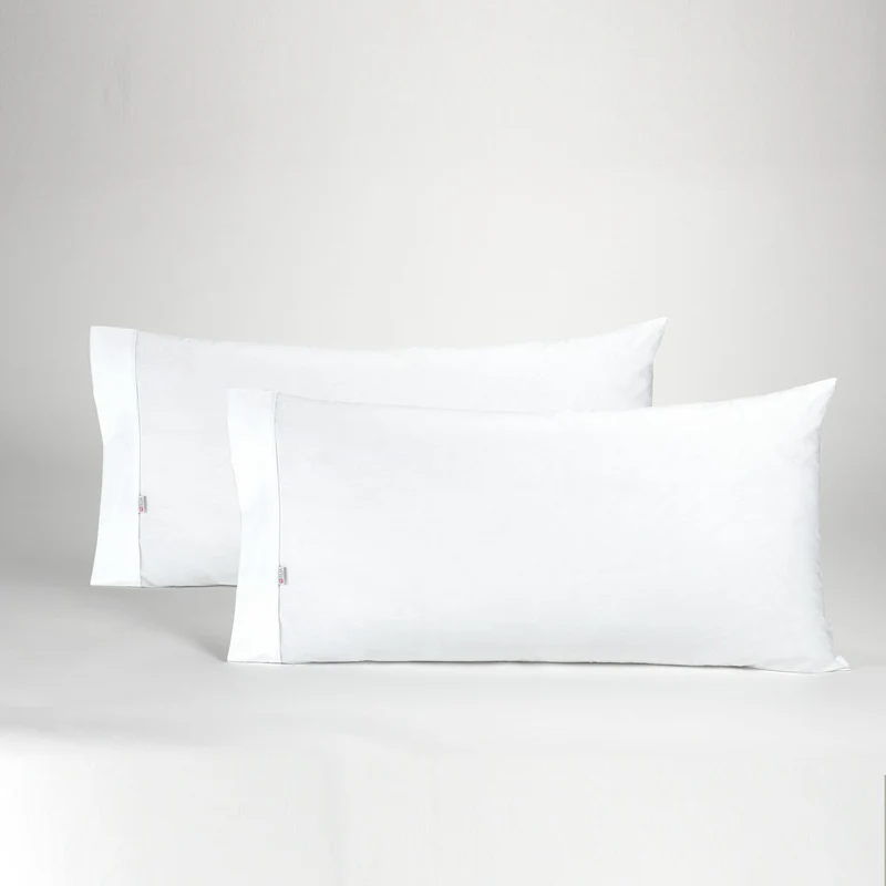 Funda de almohada blanco