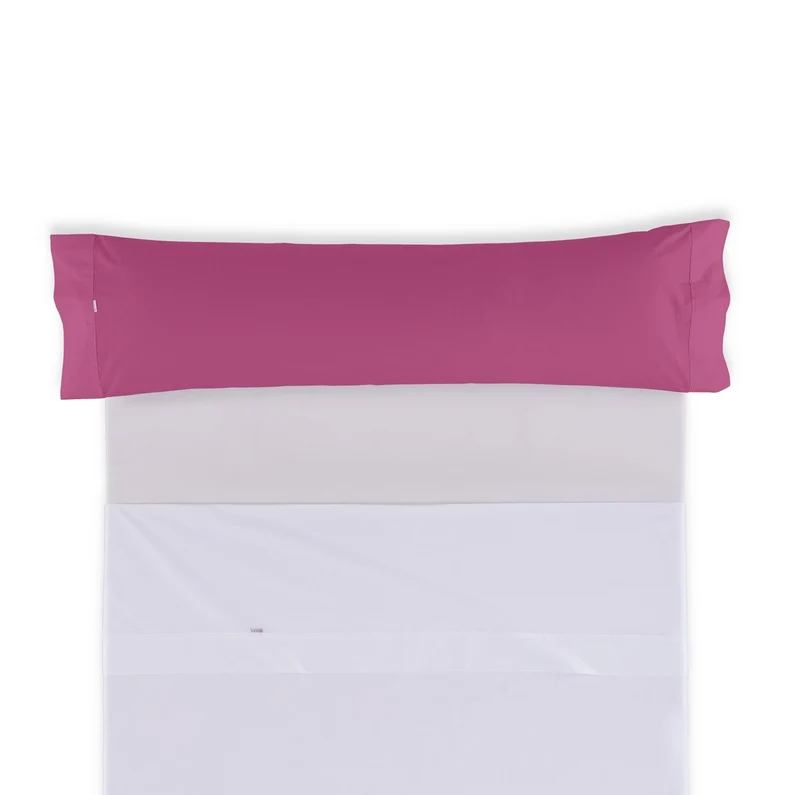 Funda de almohada fucsia