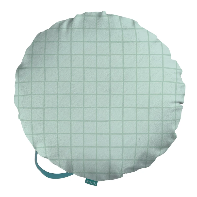 Puff de suelo Infantil Cuadro Verde