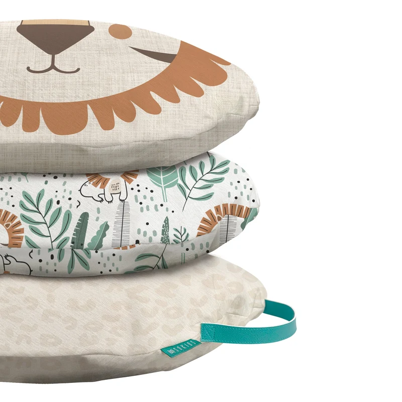 Pack Puffs de suelo Infantil Lion
