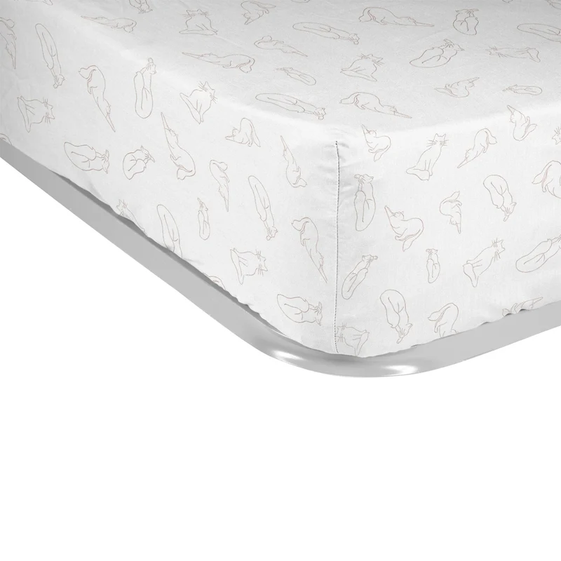 Sábana bajera estampada Mininos