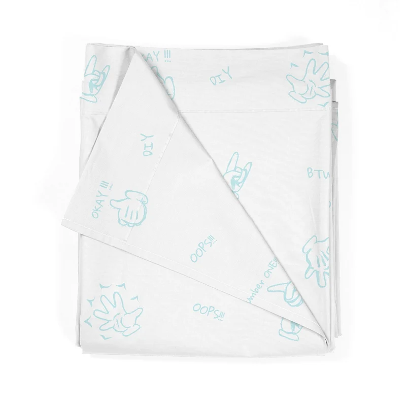 Sábana encimera Infantil estampada Hand