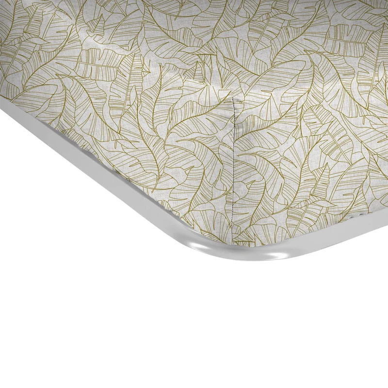 Sábana bajera estampada Calatea