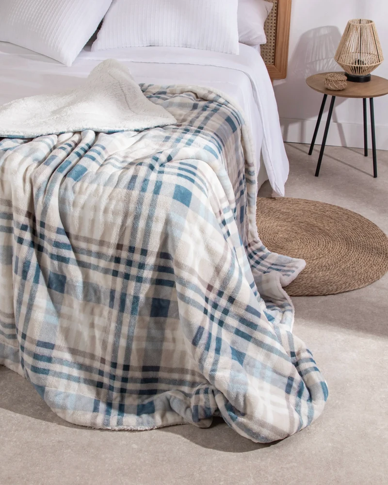 Manta Sherpa Estampada Xenia