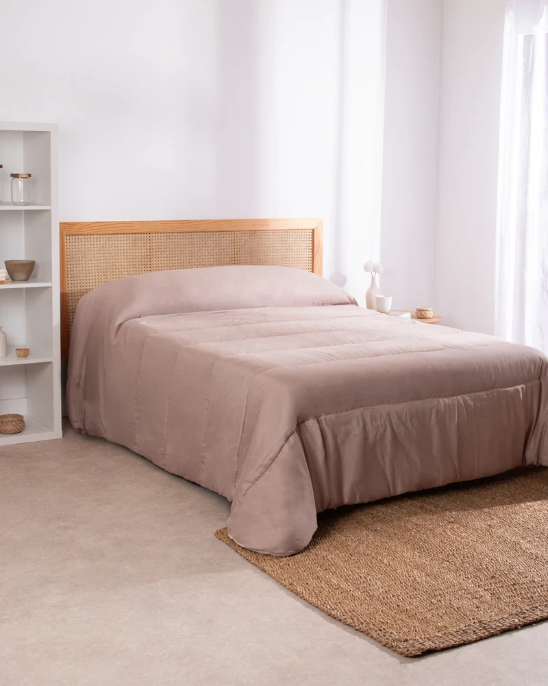 Edredón Confort Bicolor Avellana-Beige