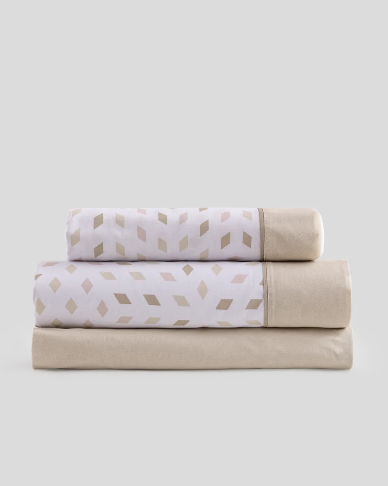 Juego de Sábanas Berta Beige