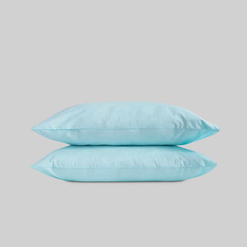 Funda de Almohada Lisa Aguamarina