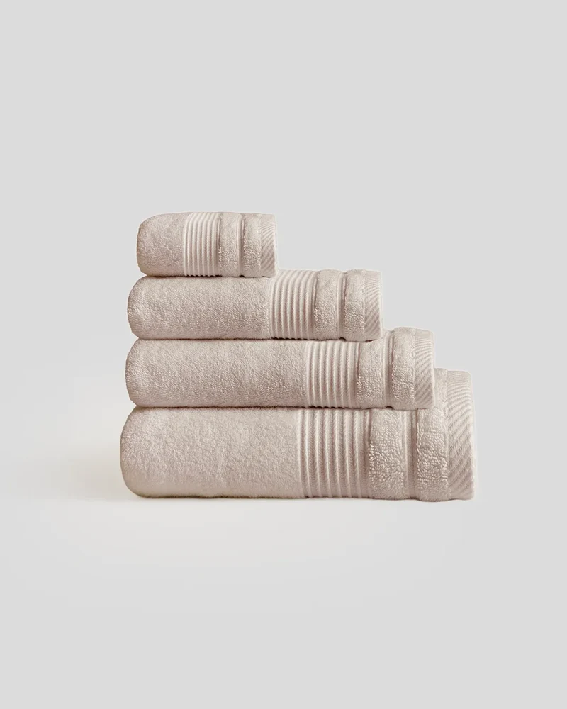 Toalla Don Algodon Seda Bambú 700 gr Beige