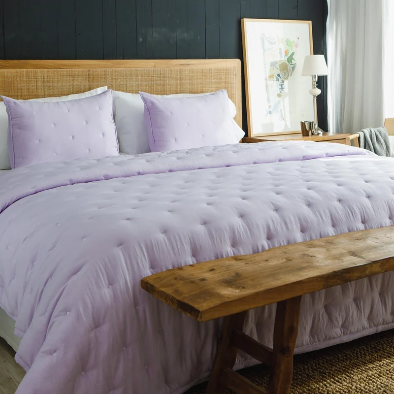Cubrecama Basic Lila
