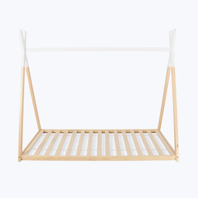 Cama Tipi Plumas para niños - Cama montessori