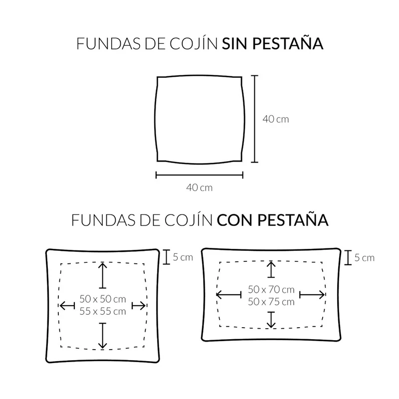 Funda de cojín azul imperial