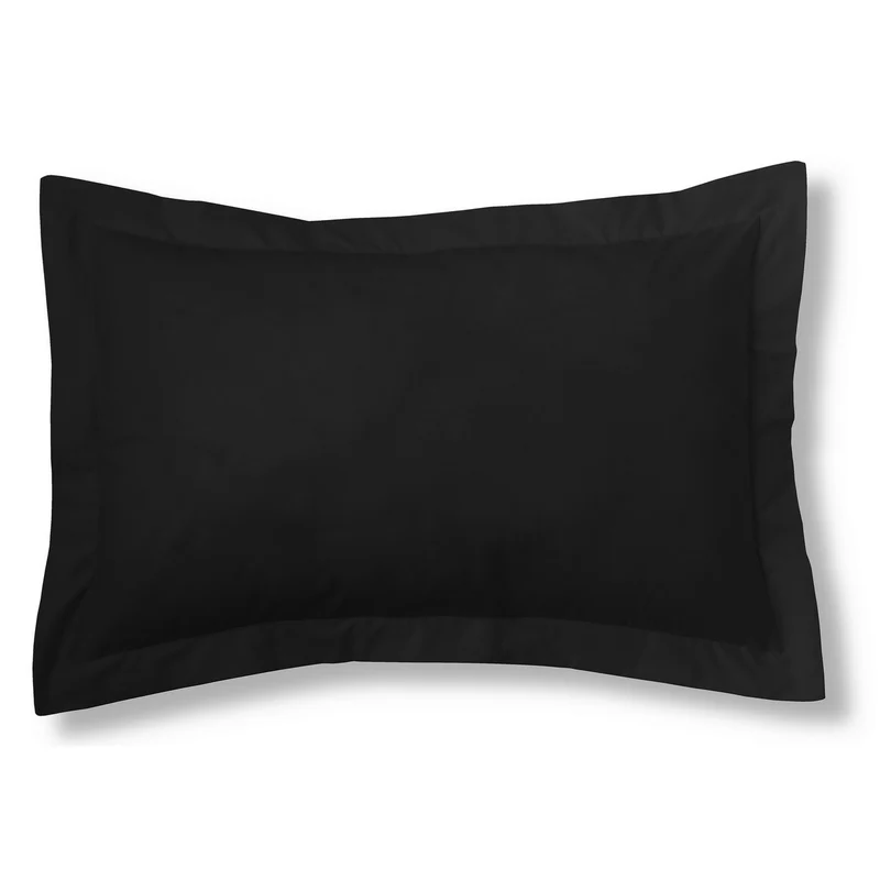 Funda de cojín negro
