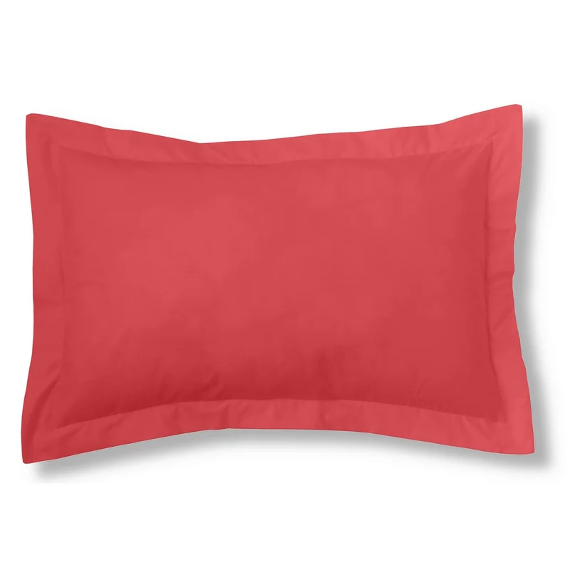Funda de cojín rojo