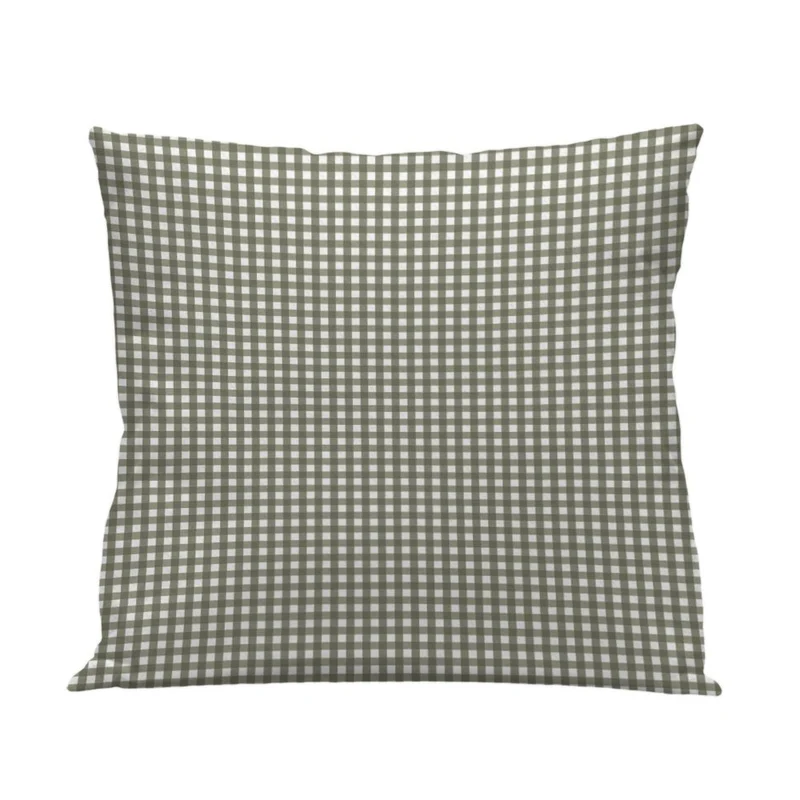 Funda cojín Vichy Verde