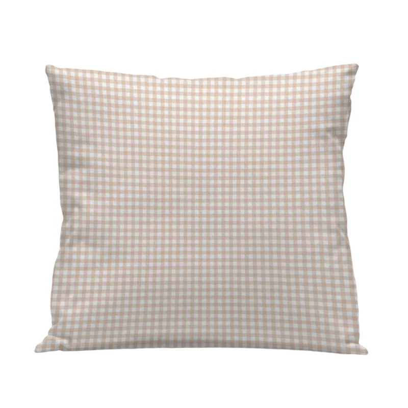 Funda cojín Vichy Beige