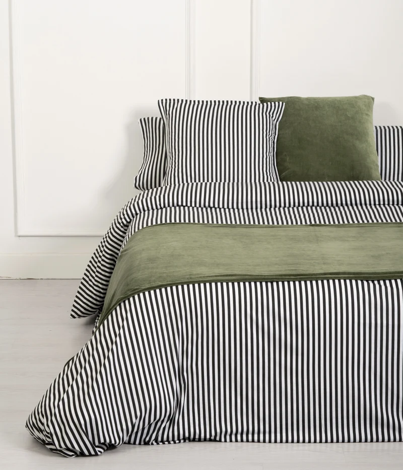 Plaid Velvet Soft Forest
