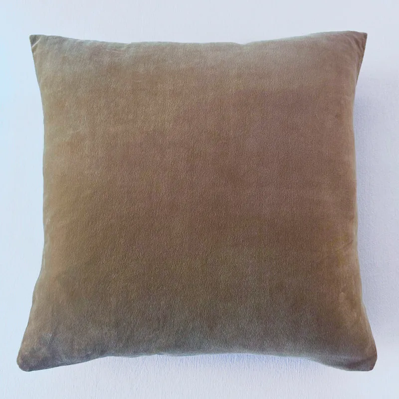 Cojín Velvet Soft Topo