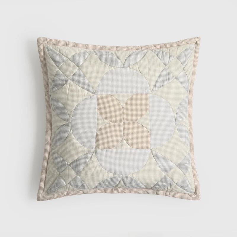 Funda de cuadrante algodón patchwork cuadros vichy Sepat