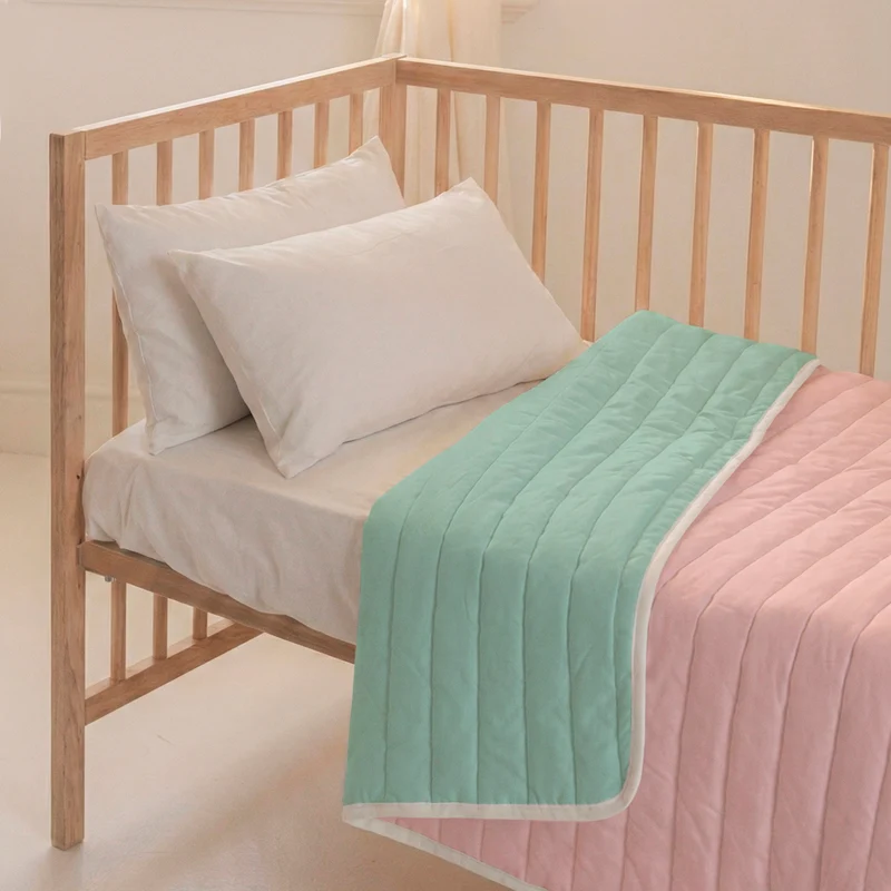 Dash Colcha Cuna (100x130 cm) Menta
