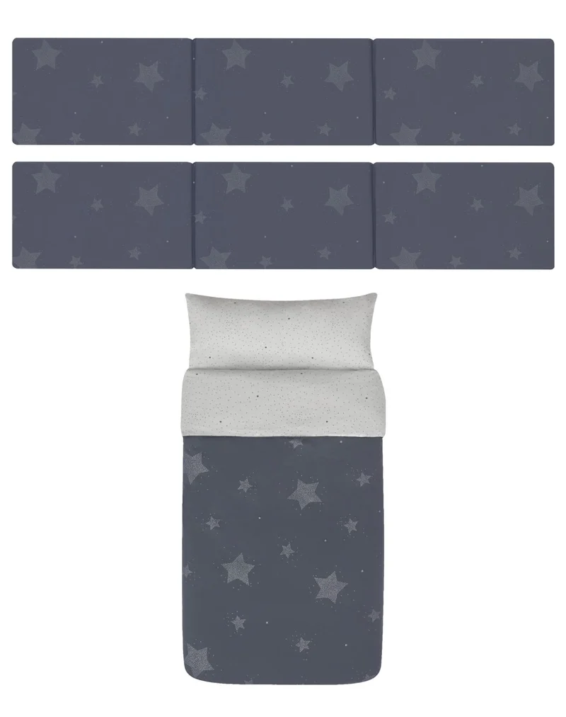 Pack funda nórdica + protector - ETOILE AZUL