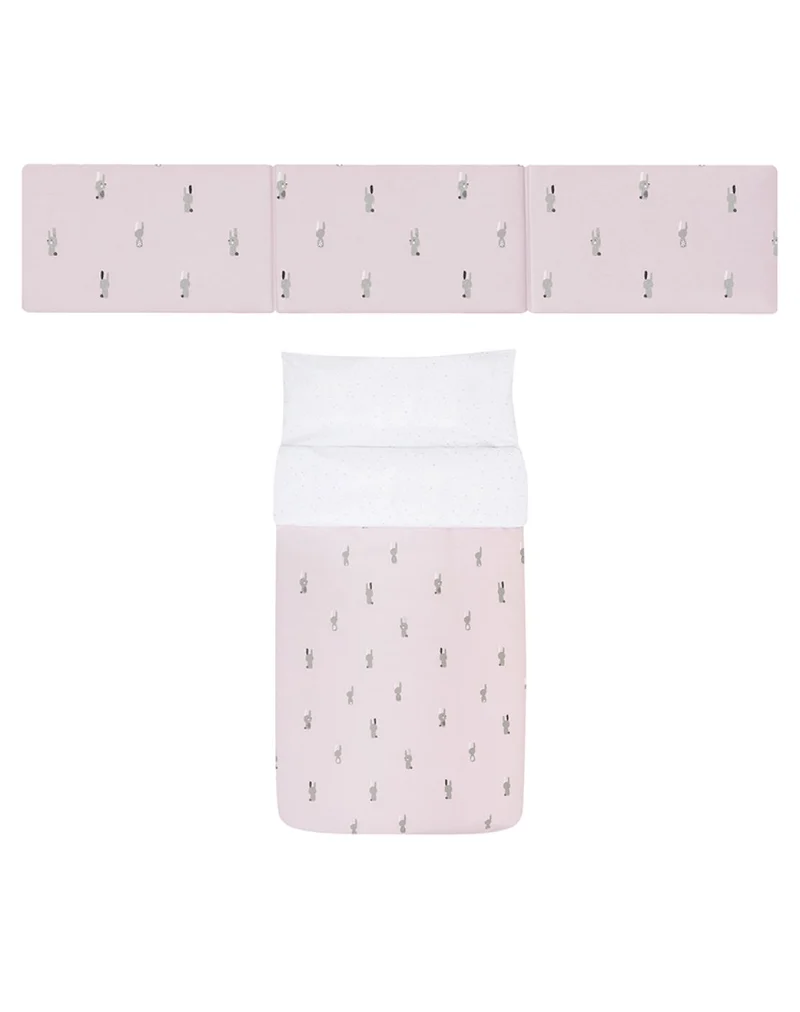 Pack funda nórdica + protector - SNOOPS ROSA