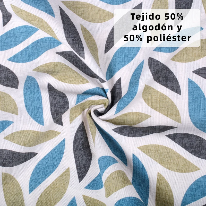 Cojín Tumbona Colchón 120x55x6cm . Ideal para Jardín, Piscina, Terraza- Forma Eliptica