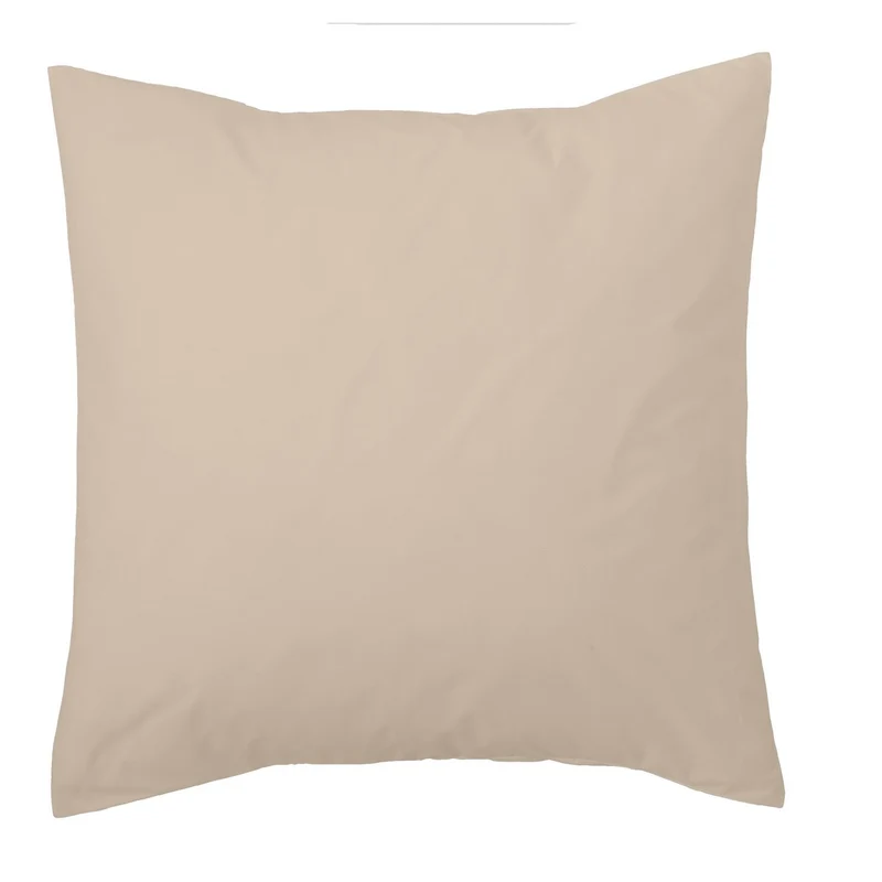 Funda de cojín percal piedra