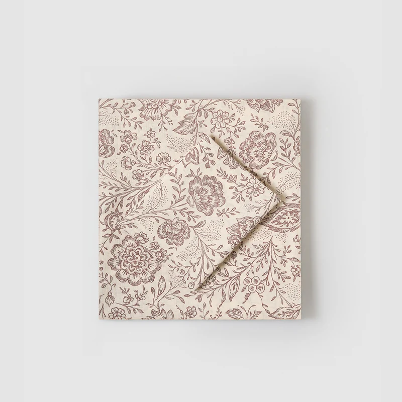 Juego de sábanas de algodón nepal rosette