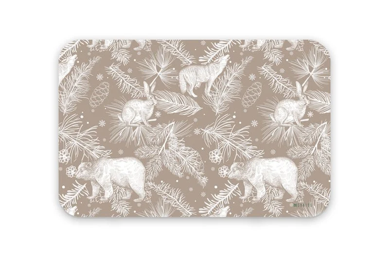 Mantel individual Polar Christmas