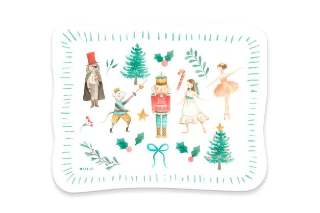 Mantel individual Infantil Cascanueces