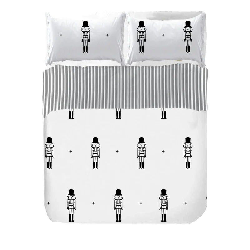 Juego Funda nórdica Reversible Cascanueces Black