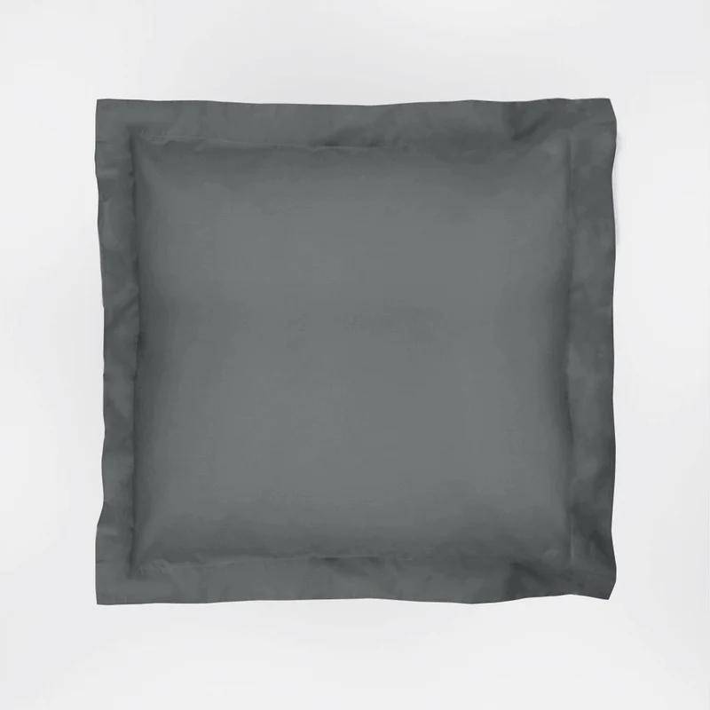 Funda de cojín basic gris plomo