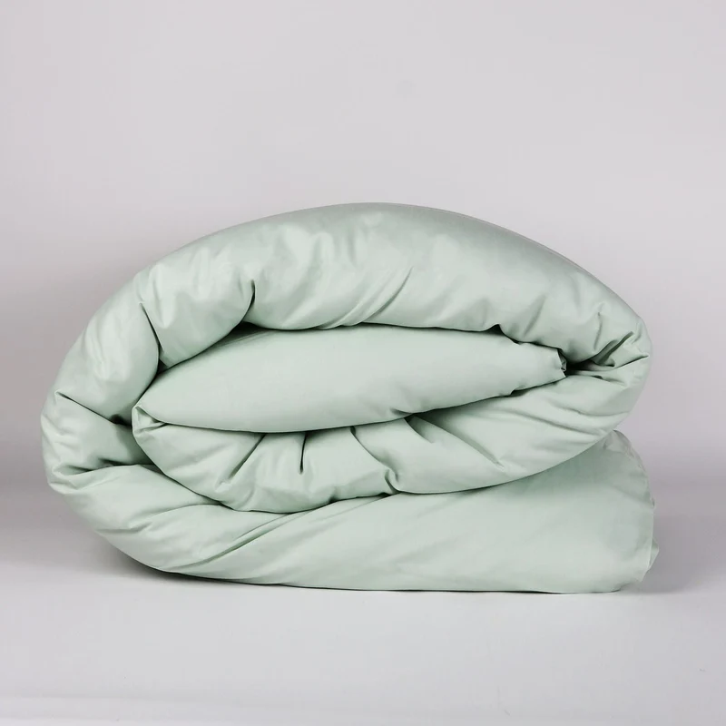 Funda Nórdica Don Algodon Percal 180 Hilos Verde Mar