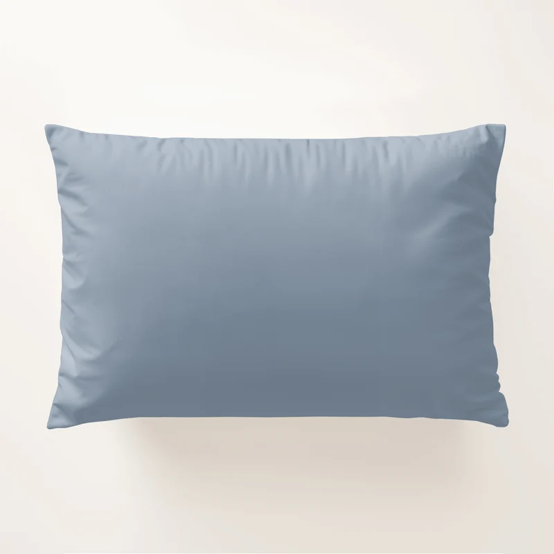 Funda de Almohada Azul Algodón 200 Hilos