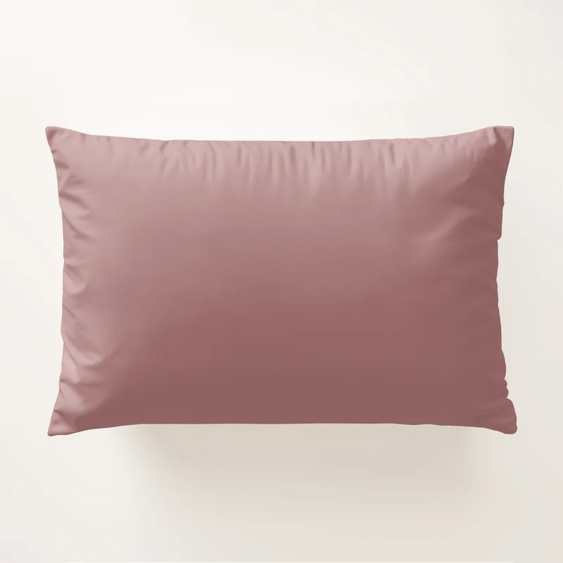 Funda de Almohada Rosa Algodón 200 Hilos