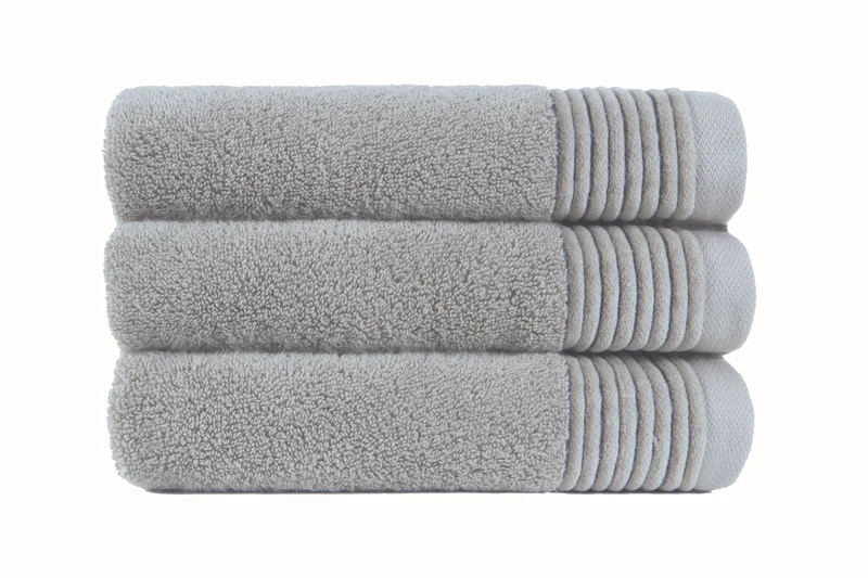 Toalla de Mano Algodón 520g | JULI | 50x100 Gris