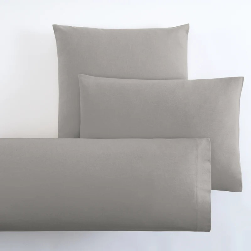 Funda de Almohada Franela 65x65 | CHARM | Gris