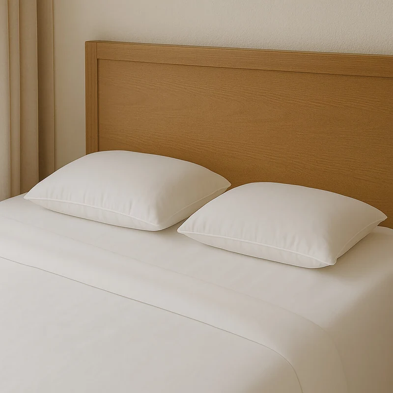 Almohada Tacto Pluma 1500 g/m² – Firmeza Media-Alta y funda 100% algodón