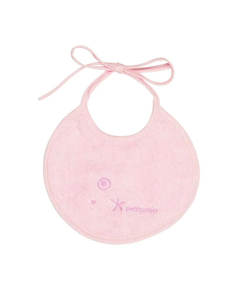 Babero pequeño - PATCH ROSA