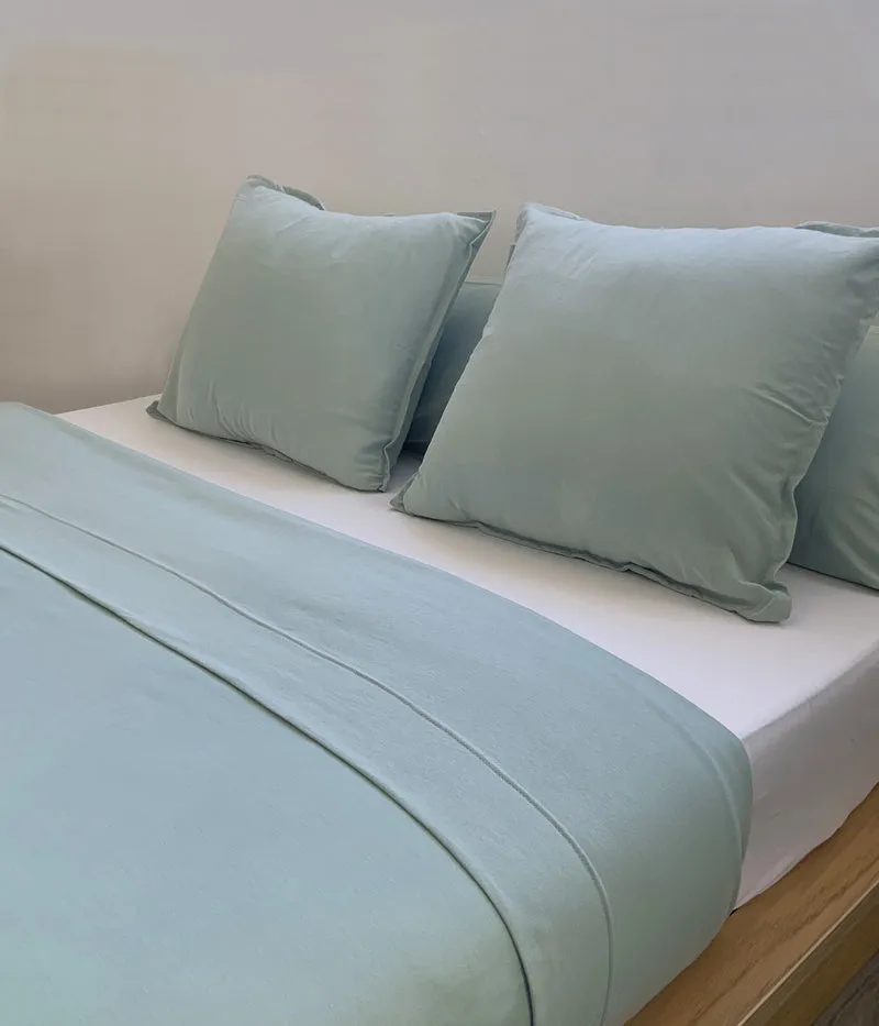 Basic Aqua sábana