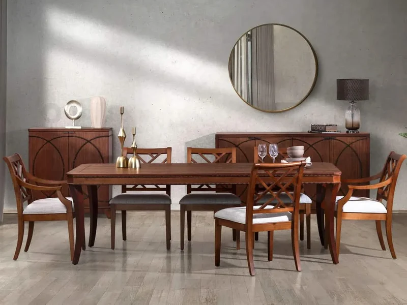 Mesa Comedor Capri + 6 Sillas