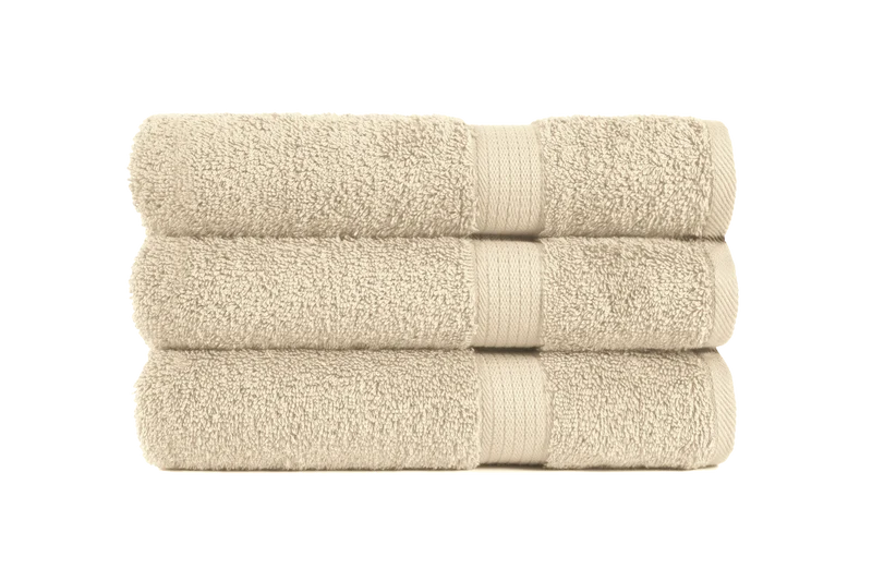 Toalla de Baño Grande 600g 85x160 | LUZOR | Toalla de Algodón Beige