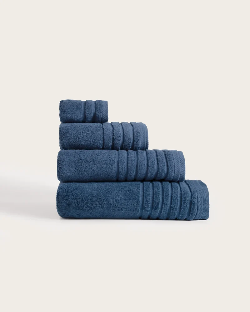 Toalla Baño Zero Twist - 600 g/m² - Azulón