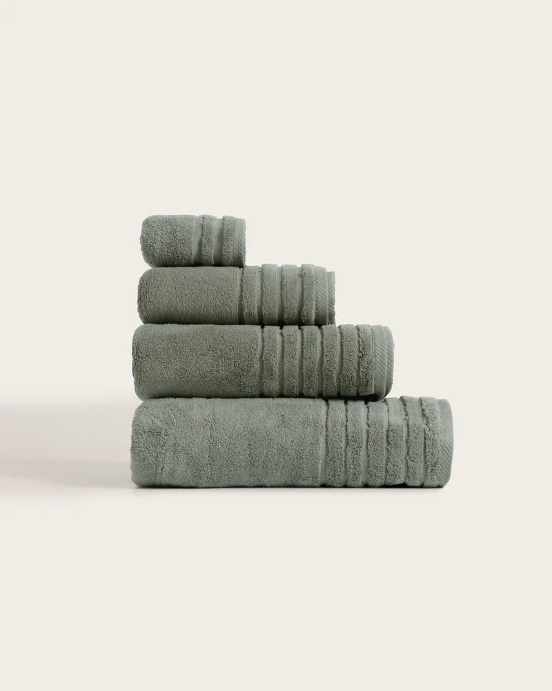 Toalla Baño Zero Twist - 600 g/m² - Verde