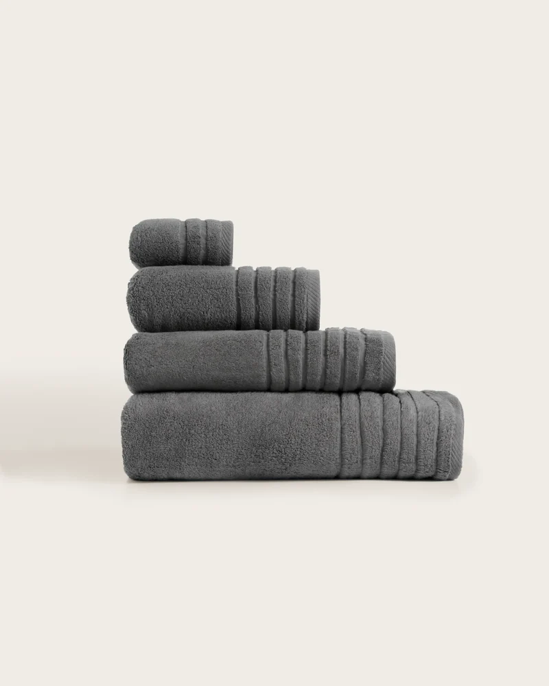 Toalla Baño Zero Twist - 600 g/m² - Gris