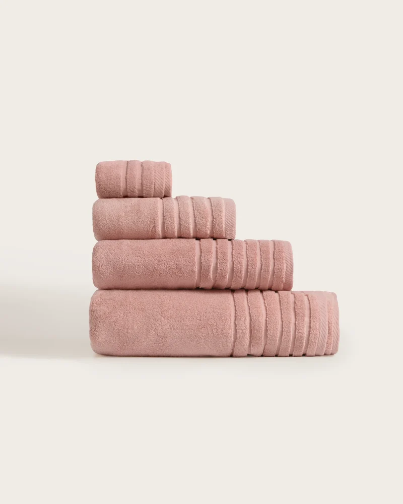 Toalla Baño Zero Twist - 600 g/m² - Rosa Palo