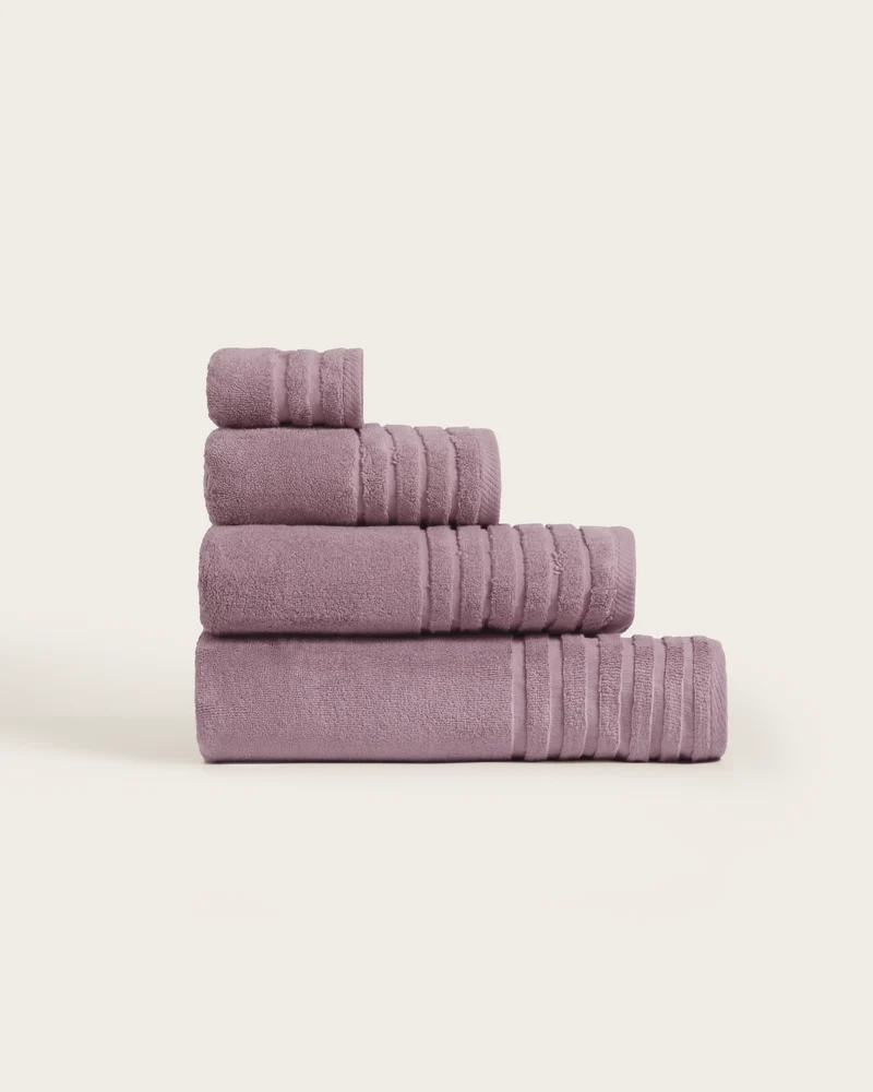 Toalla Baño Zero Twist - 600 g/m² - Malva