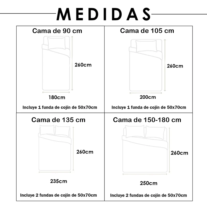 Colcha Bouti Estampada para Verano y Entretiempo. Incluye Funda de cojín- Rayas Azul