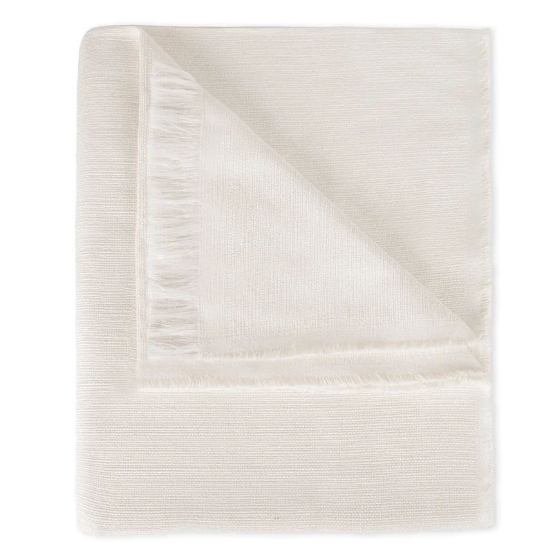 Colcha Plaid Multiusos, Jarapas para Sofá- Liso Hueso